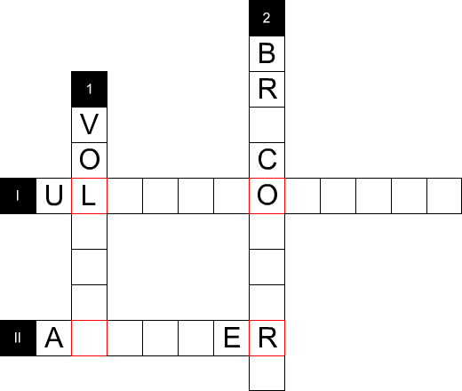 Grille de mots croisés